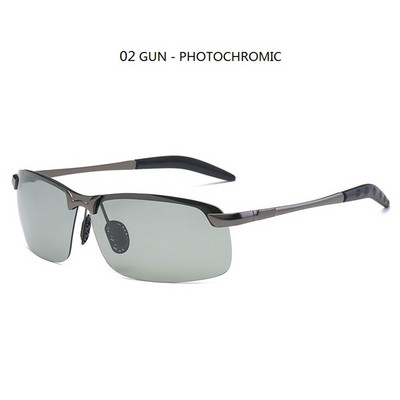 Φωτοχρωμικά ανδρικά γυαλιά ηλίου Polarized Driving Chameleon Γυαλιά Ανδρικά αλλαγή χρώματος Γυαλιά ηλίου Day Night Vision Γυαλιά οδηγού