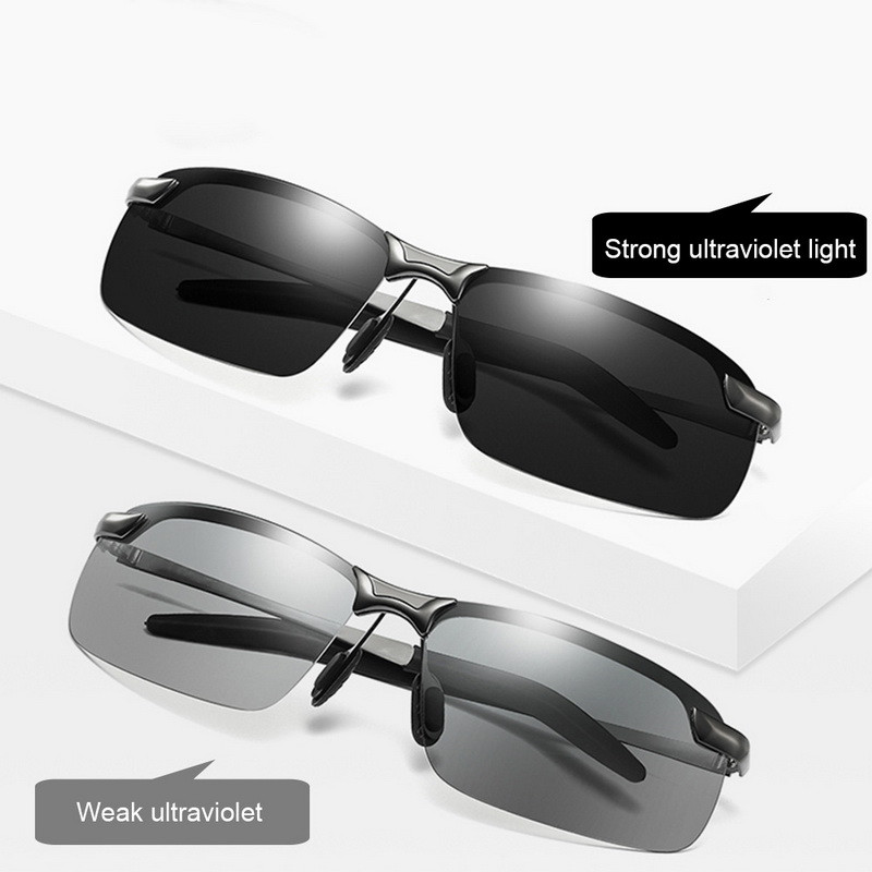 Φωτοχρωμικά ανδρικά γυαλιά ηλίου Polarized Driving Chameleon Γυαλιά Ανδρικά αλλαγή χρώματος Γυαλιά ηλίου Day Night Vision Γυαλιά οδηγού