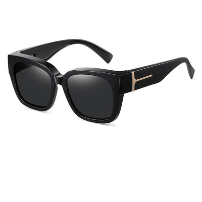 2022 Myopia Cover Hordozható vintage napszemüveg férfiaknak Női Trend TR90 Polarized UV400 Divatos vezetési horgász napszemüveg