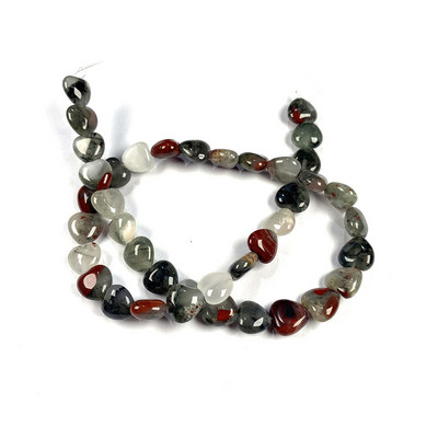 40 buc. Mărgele din piatră semiprețioasă în formă de inimă naturală pentru fabricarea de farmec pentru bijuterii DIY, brățară, colier, cadou pentru femei, dimensiune 10x10mm