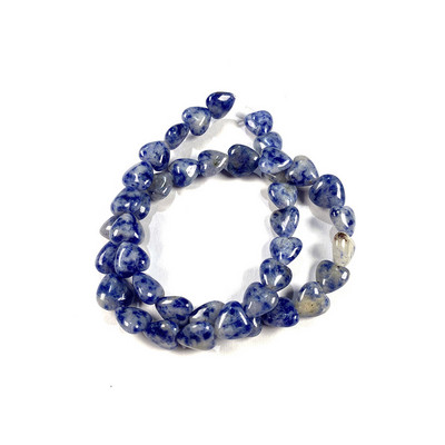 40 buc. Mărgele din piatră semiprețioasă în formă de inimă naturală pentru fabricarea de farmec pentru bijuterii DIY, brățară, colier, cadou pentru femei, dimensiune 10x10mm