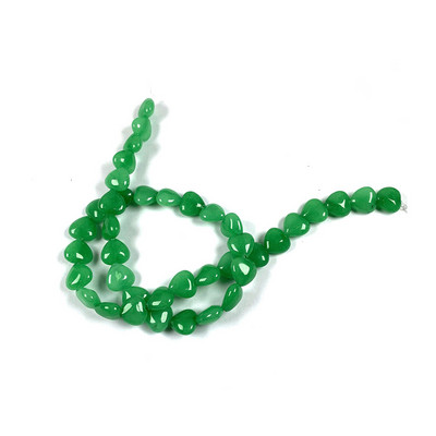 40 buc. Mărgele din piatră semiprețioasă în formă de inimă naturală pentru fabricarea de farmec pentru bijuterii DIY, brățară, colier, cadou pentru femei, dimensiune 10x10mm