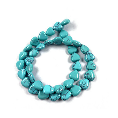 40 buc. Mărgele din piatră semiprețioasă în formă de inimă naturală pentru fabricarea de farmec pentru bijuterii DIY, brățară, colier, cadou pentru femei, dimensiune 10x10mm