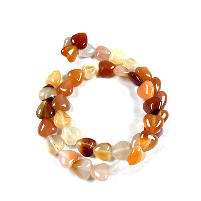 40 buc. Mărgele din piatră semiprețioasă în formă de inimă naturală pentru fabricarea de farmec pentru bijuterii DIY, brățară, colier, cadou pentru femei, dimensiune 10x10mm