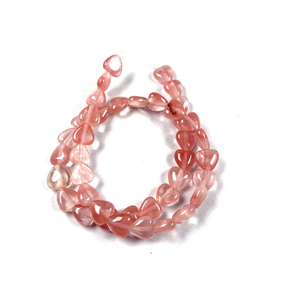 40 buc. Mărgele din piatră semiprețioasă în formă de inimă naturală pentru fabricarea de farmec pentru bijuterii DIY, brățară, colier, cadou pentru femei, dimensiune 10x10mm