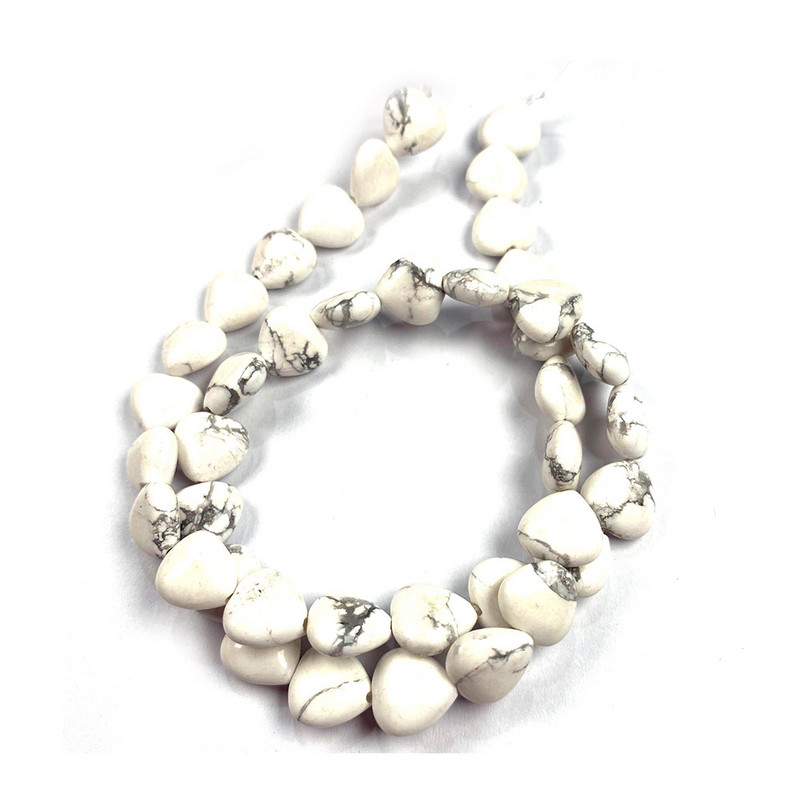 40 buc. Mărgele din piatră semiprețioasă în formă de inimă naturală pentru fabricarea de farmec pentru bijuterii DIY, brățară, colier, cadou pentru femei, dimensiune 10x10mm