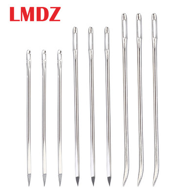 LMDZ 5,8/7/7,5 εκ. Δερμάτινες βελόνες ραπτικής Big Eye Sharp Tip Needle for Ebroidery Stittching Sewing Fabric Sewing Fabric Cross Stitch Needles