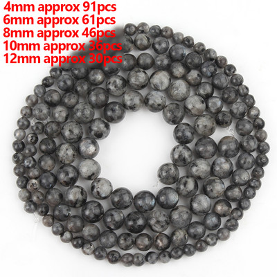 Prirodni sivi labradorit Fasetirane labave kamene perle Okruglo srce Nepravilno mat za DIY izradu Narukvica Ogrlica Nakit Šarm