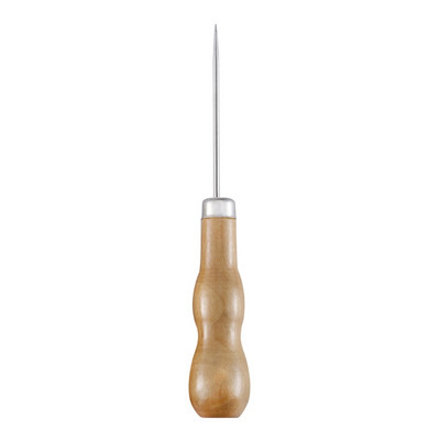 3 buc./set mâner din lemn cusut cusut de mână instrument de perforare din piele Accesorii din piele instrument de cârlig pentru repararea pantofilor