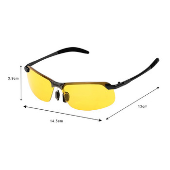 UV400 Очила за шофиране UV защита Очила Очила за водач на автомобил Нощно виждане Слънчеви очила Автоаксесоари Поляризирани слънчеви очила