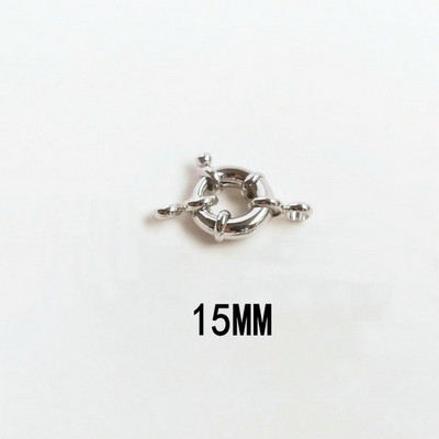 14K aranyozott sárgaréz rugós kapcsos gyűrűk barkács készítés fülbevaló nyaklánc kézzel készített ékszer leletek