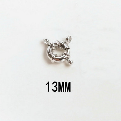 14K aranyozott sárgaréz rugós kapcsos gyűrűk barkács készítés fülbevaló nyaklánc kézzel készített ékszer leletek