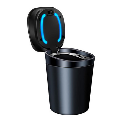 Τασάκι αυτοκινήτου με φως LED φορητή θήκη τσιγάρων χωρίς καπνό για αξεσουάρ εσωτερικού αυτοκινήτου Universal