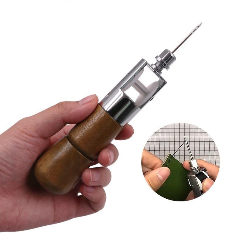 1 buc. Kit de instrumente de cusut pentru artizanat din piele Mașină de cusut manuală Cusătură rapidă Cusătură artizanală din piele Instrumente de reparare pânză pentru pantofi