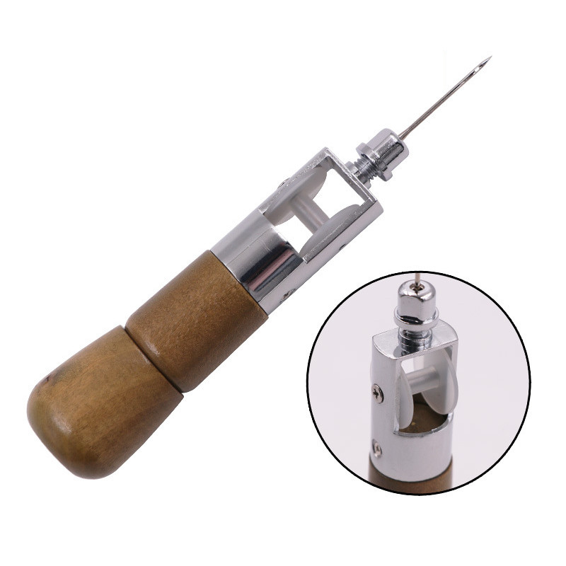 1 buc. Kit de instrumente de cusut pentru artizanat din piele Mașină de cusut manuală Cusătură rapidă Cusătură artizanală din piele Instrumente de reparare pânză pentru pantofi