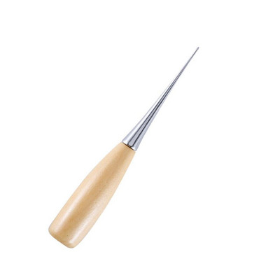Cort din piele DIY Awl de cusut Mâner din lemn Awls Instrument de reparare pantofi Cusătură de mână Cusătură din piele Awl Punch Hole Instrumente din piele