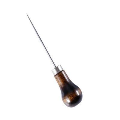 Cort din piele DIY Awl de cusut Mâner din lemn Awls Instrument de reparare pantofi Cusătură de mână Cusătură din piele Awl Punch Hole Instrumente din piele