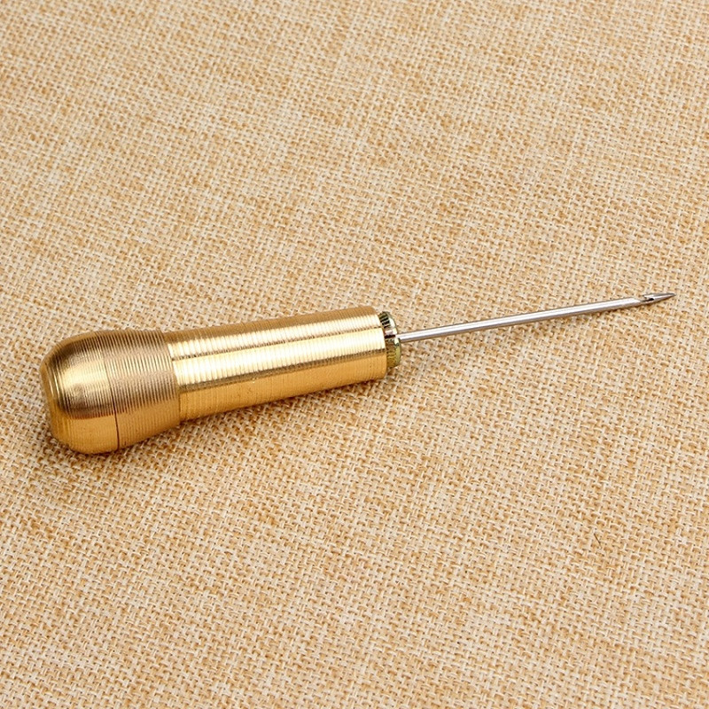Cort din piele de pânză Pantofi de cusut Con de piele Kit de ac artizanat Set de instrumente de reparare Cusut manual