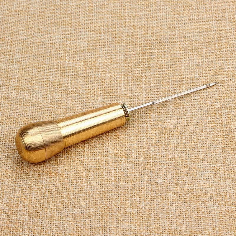 Cort din piele de pânză Pantofi de cusut Con de piele Kit de ac artizanat Set de instrumente de reparare Cusut manual