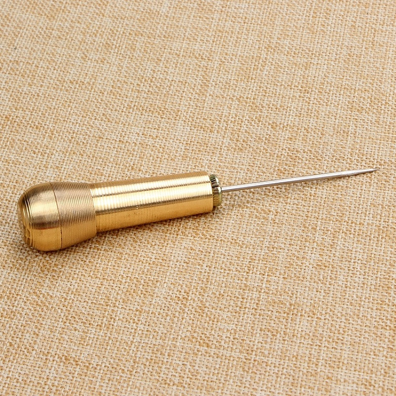Cort din piele de pânză Pantofi de cusut Con de piele Kit de ac artizanat Set de instrumente de reparare Cusut manual