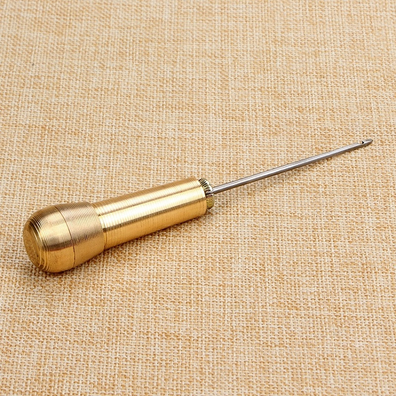 Cort din piele de pânză Pantofi de cusut Con de piele Kit de ac artizanat Set de instrumente de reparare Cusut manual