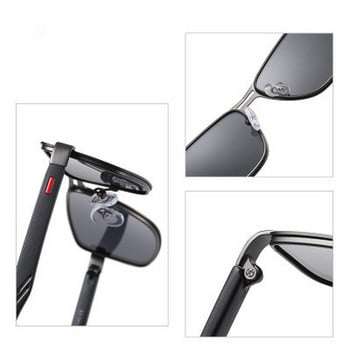 2020 Мъжки поляризирани слънчеви очила за спорт на открито Слънчеви очила за шофиране Мъжки слънчеви очила с метална рамка Gafas De Sol Hombre за шофьор