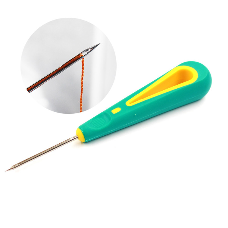 Bricolaj vârf din piele Awl Orificiu de cusut Awl Croșetat din piele Cârlige de găurit artizanat Ace DIY Piele Artizanat Artizanat Instrumente