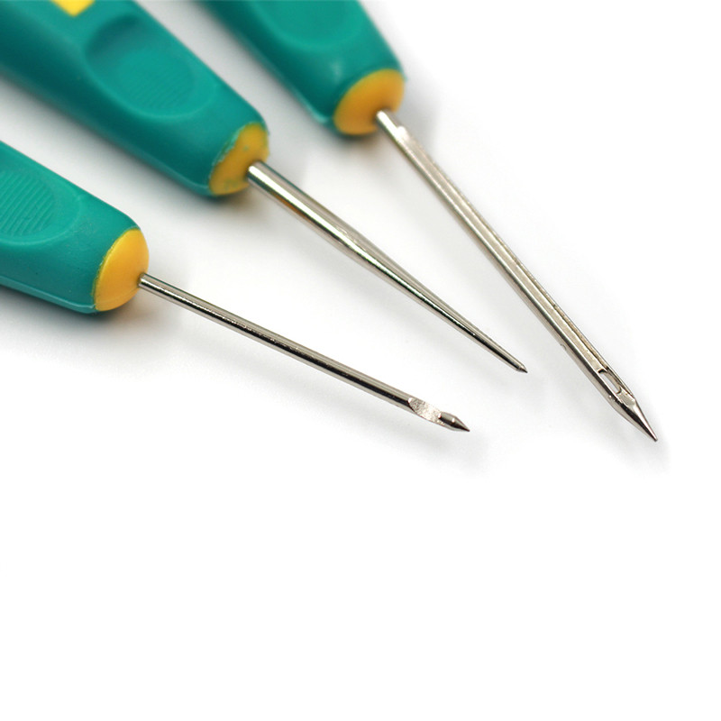 Bricolaj vârf din piele Awl Orificiu de cusut Awl Croșetat din piele Cârlige de găurit artizanat Ace DIY Piele Artizanat Artizanat Instrumente