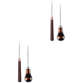 Ace de cusut Perforare găuri Coaceri Reparații Croitori Kit de cusături Artizanat Instrumente Poanson de lucru Diy Articole din piele Scriber Ace Se amestecă