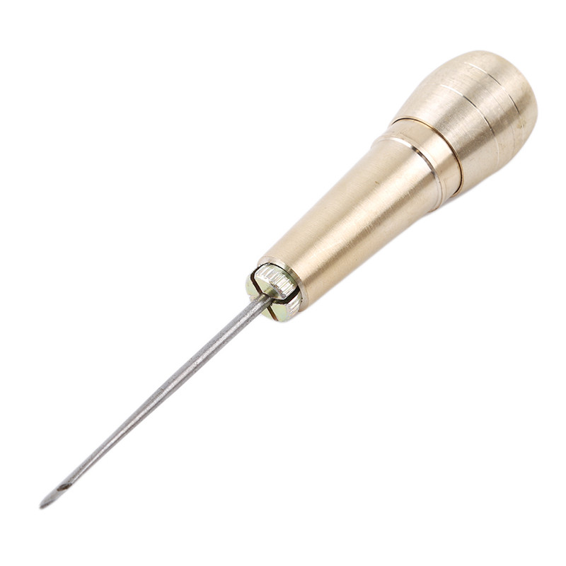 Seturi de instrumente de reparare a cusăturii din piele Awl Cusătură manuală Conic Set de instrumente cu ace pentru artizanat din piele Materiale de cusut pentru artizanat