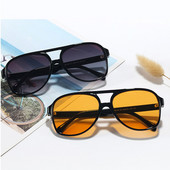 Vintage Pilot Päikeseprillid Naistele Meeste Suured pimestamisvastased Driver Retro päikeseprillid Naiste ruudukujulised päikeseprillid UV400 päikeseprillid