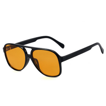 Винтидж пилотски слънчеви очила за жени Мъже Големи ретро слънчеви очила против отблясъци Driver Женски квадратни нюанси Слънчеви очила UV400