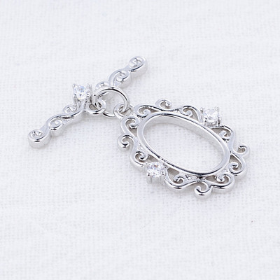 15*20MM 14K aranyozott sárgaréz cirkon karkötővel O billenőkapcsokkal Kiváló minőségű barkács ékszerkészítési kellékek