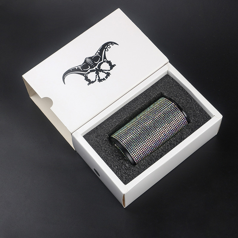 Deimantinis automobilio peleninis universalus krištolo krištolinio akmens pelenų padėklas automobilių vidaus dekoro cigarečių laikiklis Automobilių priedai mergaitėms, moterims