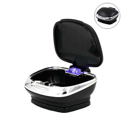 Automobilių peleninė su LED lemputėmis Automobilių peleninė, individuali, naujoviški automobilių interjero priedai