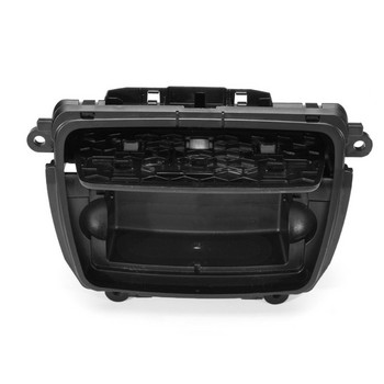 Черна ABS предна централна конзола Кутия за монтаж на пепелник Подходяща за BMW 5 Series F10 F11 F18 520 525 OEM 51169206347 Оформление на автомобила