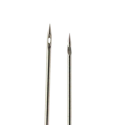 2 bucăți cusut pungi pantofi pungi cârlig pentru găuri DIY lucrat manual din piele perforator mâner din plastic con ac ace pentru repararea pantofilor