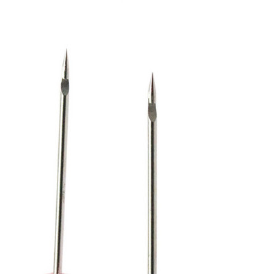 2 bucăți cusut pungi pantofi pungi cârlig pentru găuri DIY lucrat manual din piele perforator mâner din plastic con ac ace pentru repararea pantofilor