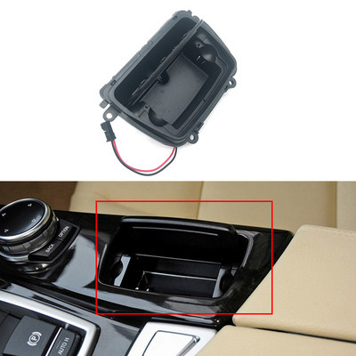 1 buc Scrumiere auto ABS Consolă Centrală Scrumieră Carcasă Capac pentru BMW Seria 5 F10 F11 F18 2010-2017 Interior Auto Negru