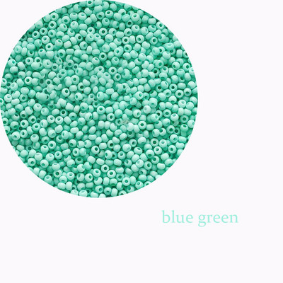 20g 2mm/caurule Miyuki stikla sēklu pērlītes 11/0 nodilumizturīgas, necaurspīdīgas apaļas starplikas krelles DIY rotaslietu izgatavošanai šūšanas materiāls