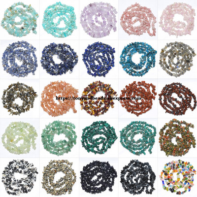 35 típusú szabad formájú kavicsos tigrisszem Lapis Lazuli jáspis jade holdkő természetes kő gyöngyök 3-5/5-8/8-12mm