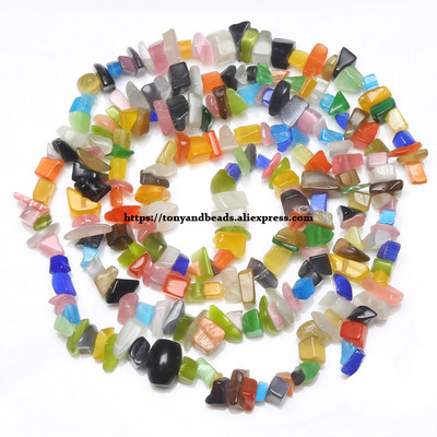 35 típusú szabad formájú kavicsos tigrisszem Lapis Lazuli jáspis jade holdkő természetes kő gyöngyök 3-5/5-8/8-12mm
