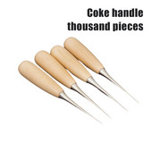 Tisuće komada kožnih alata „uradi sam“ Cola drška za šilo za drvo Bušilica za šilo od punog drveta Svrdla za pozicioniranje Kožni alati Ručno šivanje „Uradi sam C“