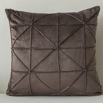 New Grids Dutch Velvet Cushion Coll Case Μαξιλαροθήκη μονόχρωμη ριχτάρι για καναπέ Διακοσμητικό κάλυμμα οσφυϊκού μαξιλαριού Διακοσμητικό μαξιλαροθήκη σπιτιού