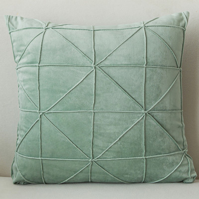 New Grids Dutch Velvet Cushion Coll Case Μαξιλαροθήκη μονόχρωμη ριχτάρι για καναπέ Διακοσμητικό κάλυμμα οσφυϊκού μαξιλαριού Διακοσμητικό μαξιλαροθήκη σπιτιού