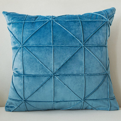 New Grids Dutch Velvet Cushion Coll Case Μαξιλαροθήκη μονόχρωμη ριχτάρι για καναπέ Διακοσμητικό κάλυμμα οσφυϊκού μαξιλαριού Διακοσμητικό μαξιλαροθήκη σπιτιού