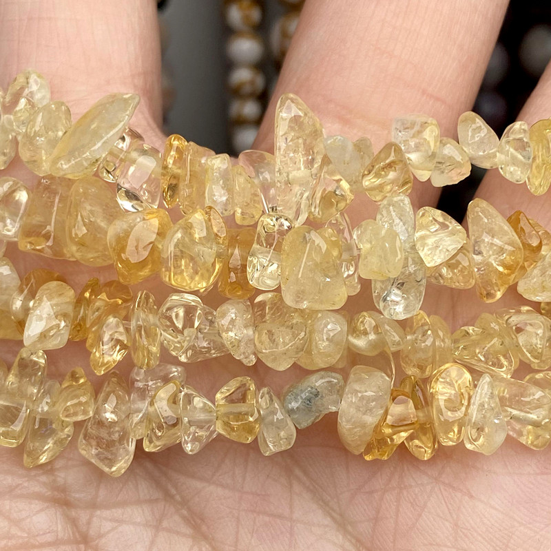 Ακανόνιστες φυσικές χάντρες από πέτρα με χαλίκι 3-12 mm Χάντρες με τσιπς Χαλαρές χάντρες για την κατασκευή κοσμημάτων Diy κολιέ αξεσουάρ βραχιόλι