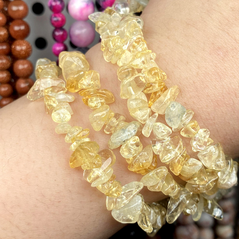 Ακανόνιστες φυσικές χάντρες από πέτρα με χαλίκι 3-12 mm Χάντρες με τσιπς Χαλαρές χάντρες για την κατασκευή κοσμημάτων Diy κολιέ αξεσουάρ βραχιόλι