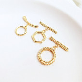 14K zlato u boji mesinga O preklopne kopče OT narukvice preklopne kopče Diy dodaci Pribor za izradu nakita