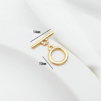 14K zlato u boji mesinga O preklopne kopče OT narukvice preklopne kopče Diy dodaci Pribor za izradu nakita